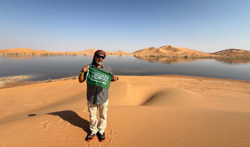 Saudi adventurer triumphant after crossing the Empty Quarter 