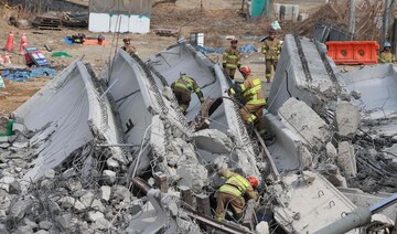 Four killed as elevated part of South Korea highway being built collapses