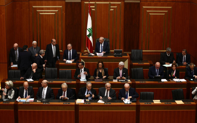 Lebanon’s government wins confidence vote, says only armed forces should defend country in war