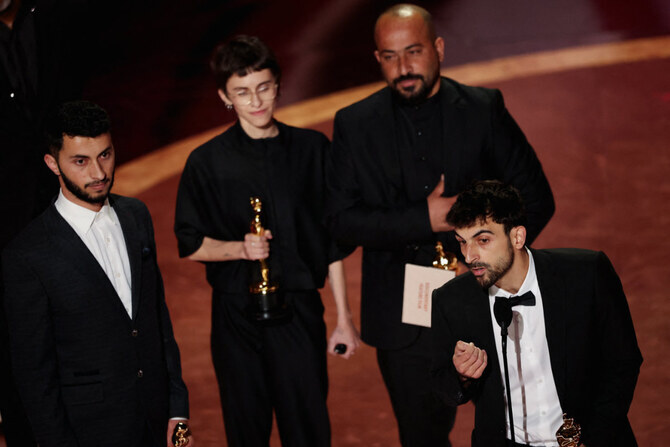 ‘No Other Land’, a collaboration of Israeli and Palestinian filmmakers, wins Oscar for best documentary