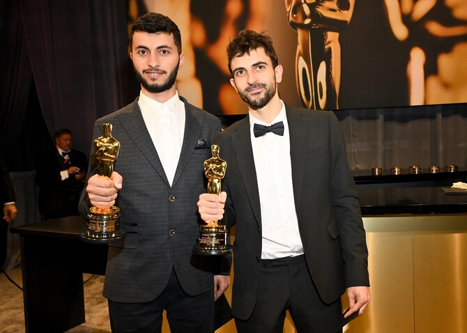 ‘No Other Land’, a collaboration of Israeli and Palestinian filmmakers, wins Oscar for best documentary