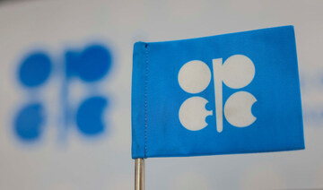 A view shows the logo of Organization of the Petroleum Exporting Countries (OPEC). (File/Reuters)