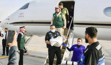 Syrian conjoined twins arrive in Saudi Arabia for medical assessment